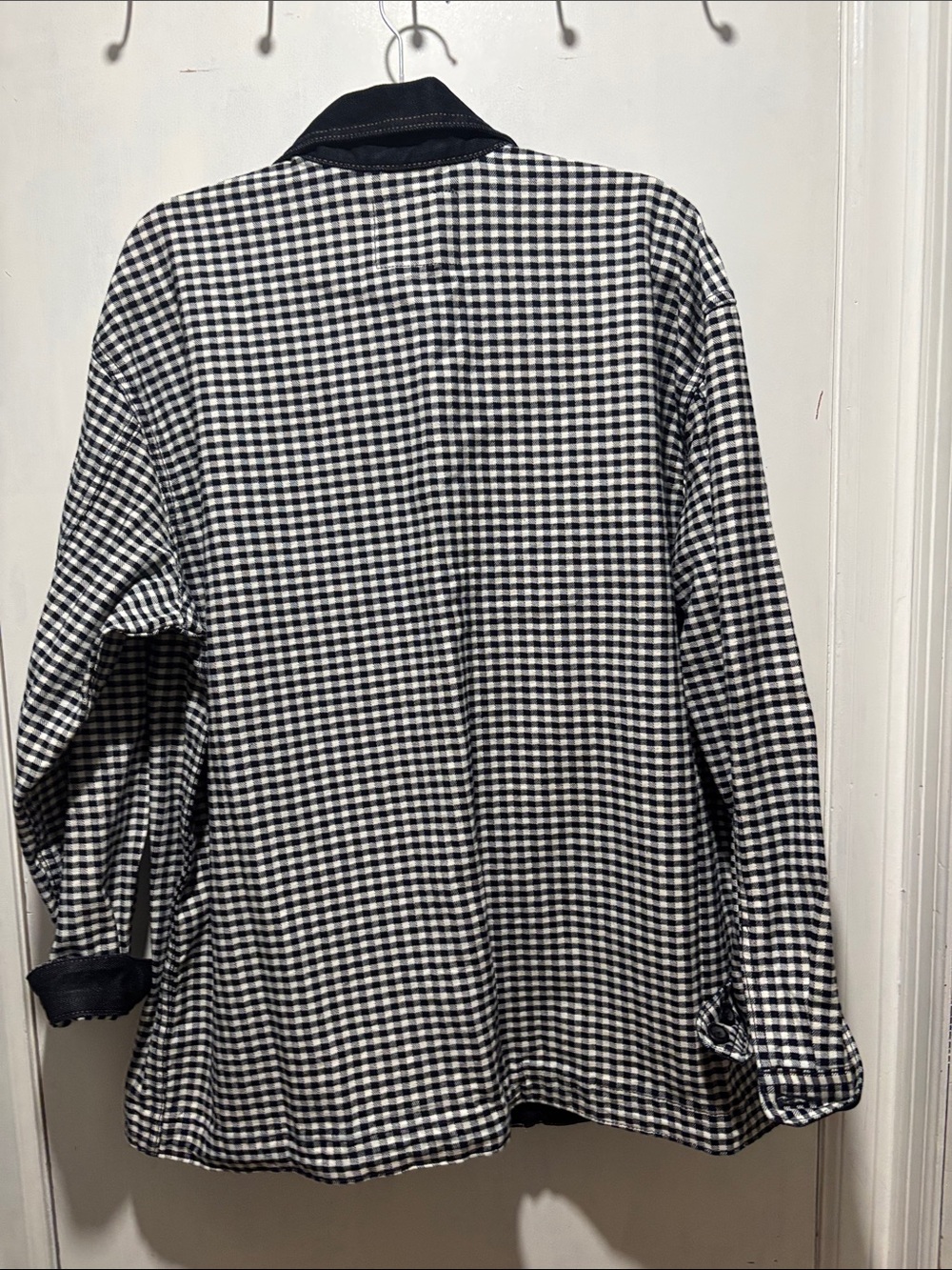 GAP x DOEN gingham denim jacket limited edition - Picture 5 of 5